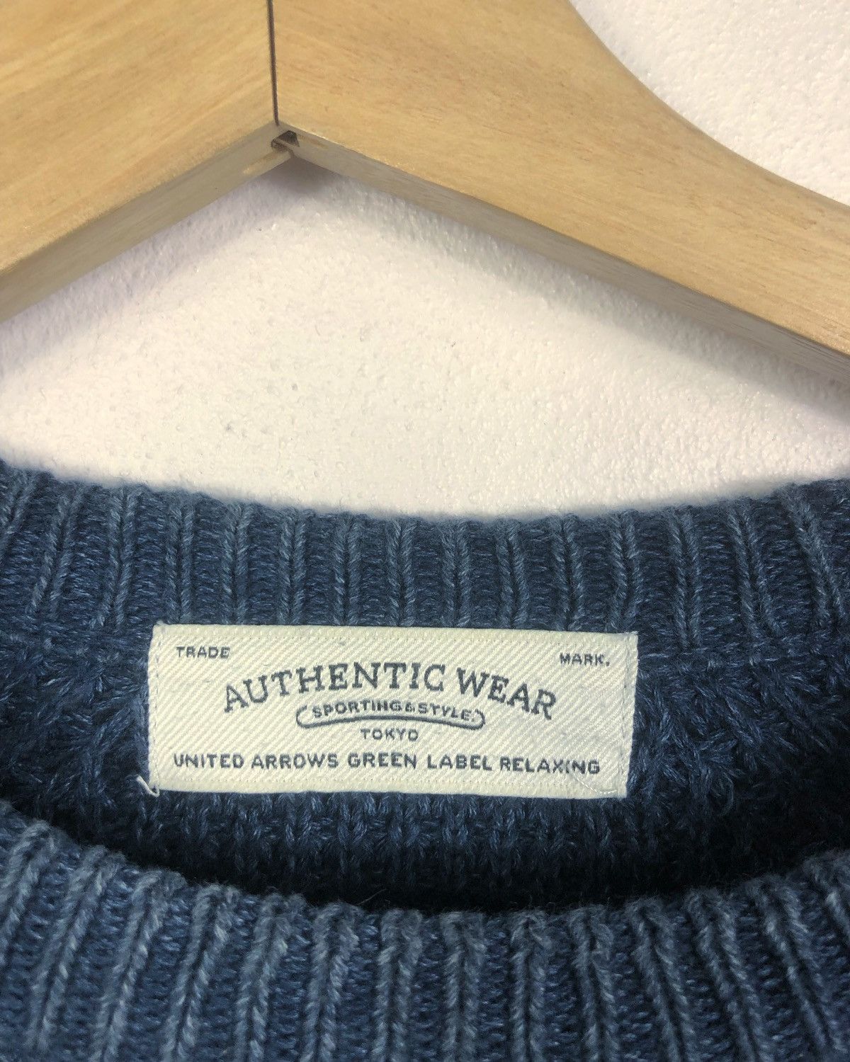 Camoshita × Japanese Brand × United Arrows Rare United Arrows Japan Knit Sweater Size US S / EU 44-46 / 1 - 7 Thumbnail