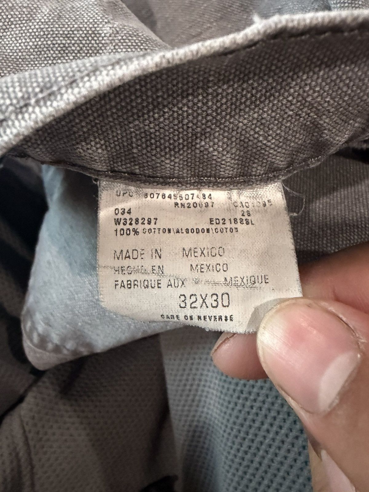 Dickies Distressed Dickies W328297 Men Gray Construction Work Pant Size US 32 / EU 48 - 7 Thumbnail