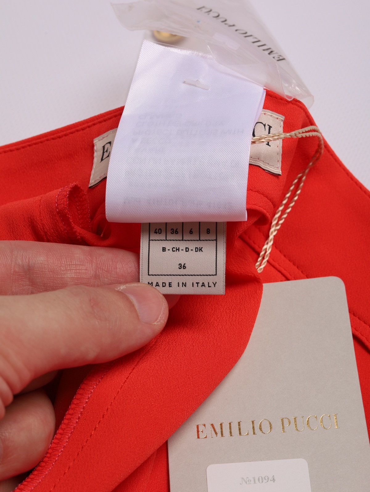 Emilio Pucci Emilio Pucci Acetate Silk Coral Pants Trousers Size 27" / US 4 / IT 40 - 15 Thumbnail