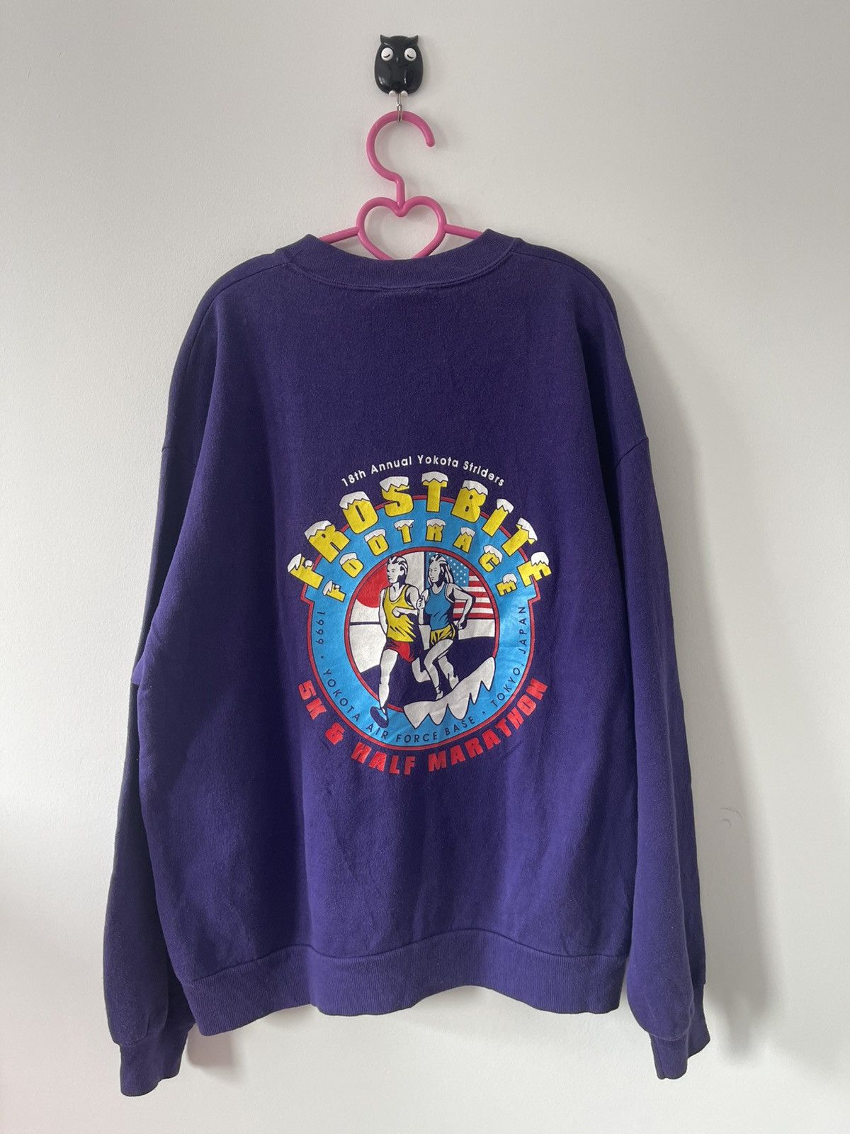 Vintage Rare Vintage YOKOTA STRIDERS 1999 Frostbite Foot Race Size US L / EU 52-54 / 3 - 1 Thumbnail