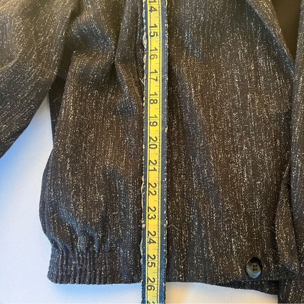 Designer Vintage Women’s Touch Suit Jacket Blazer Grey Black Medium Size M / US 6-8 / IT 42-44 - 8 Thumbnail