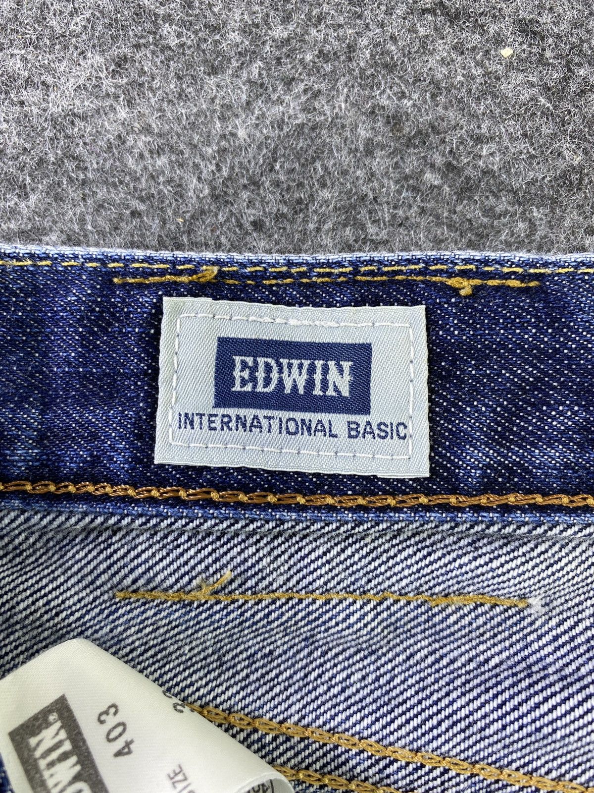 Edwin Edwin 403 Blue Wash Denim - J866 Size US 35 - 8 Thumbnail