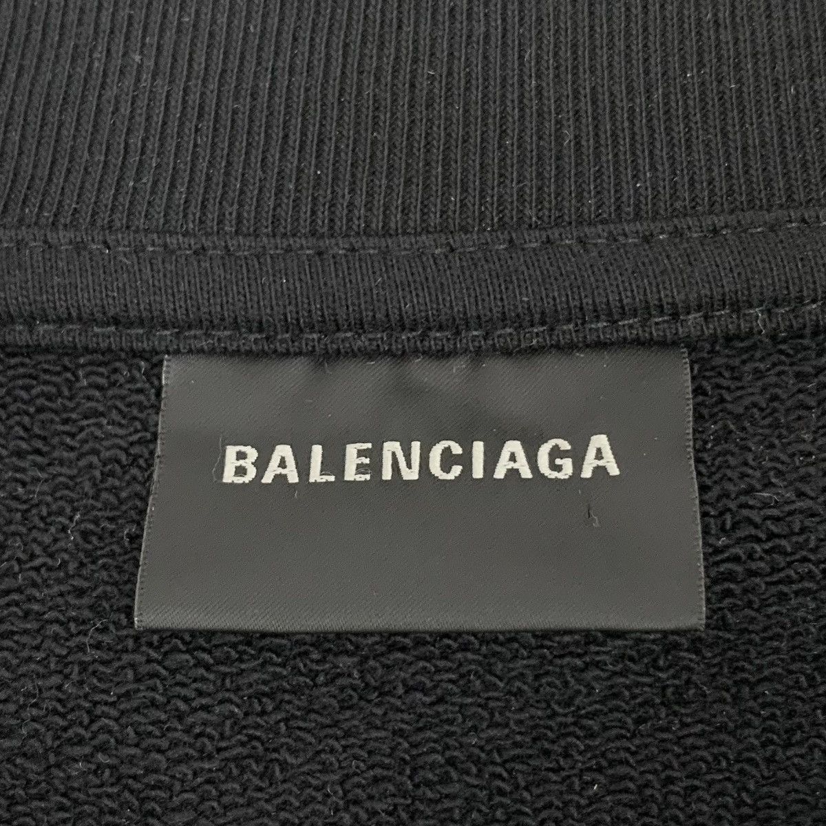 Balenciaga Balenciaga 23 Style Black Long Sleeve Sweatshirt K26WX Size US M / EU 48-50 / 2 - 5 Thumbnail