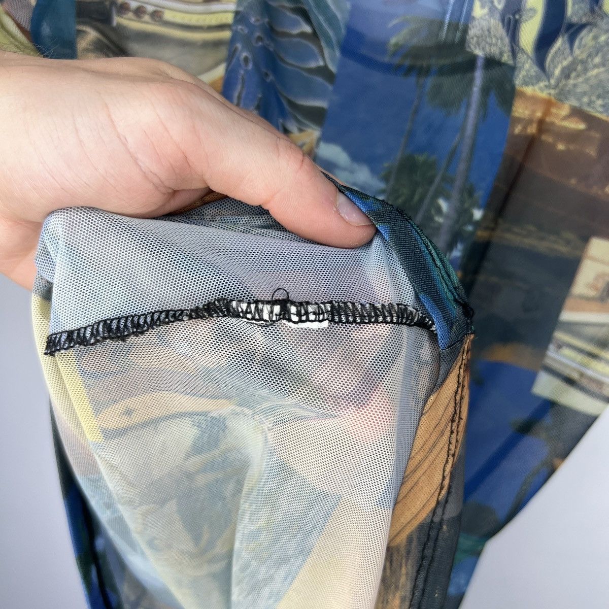 Japanese Brand × Vintage Vintage Mesh Top Miss Sixty JPG If Six Was Nine LGB Style Size S / US 4 / IT 40 - 9 Thumbnail