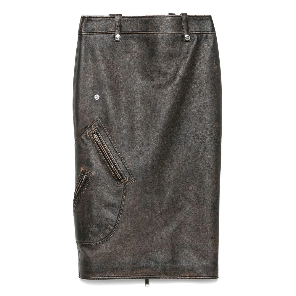 Alexander Mcqueen BROWN Skirts - Pleated Skirts