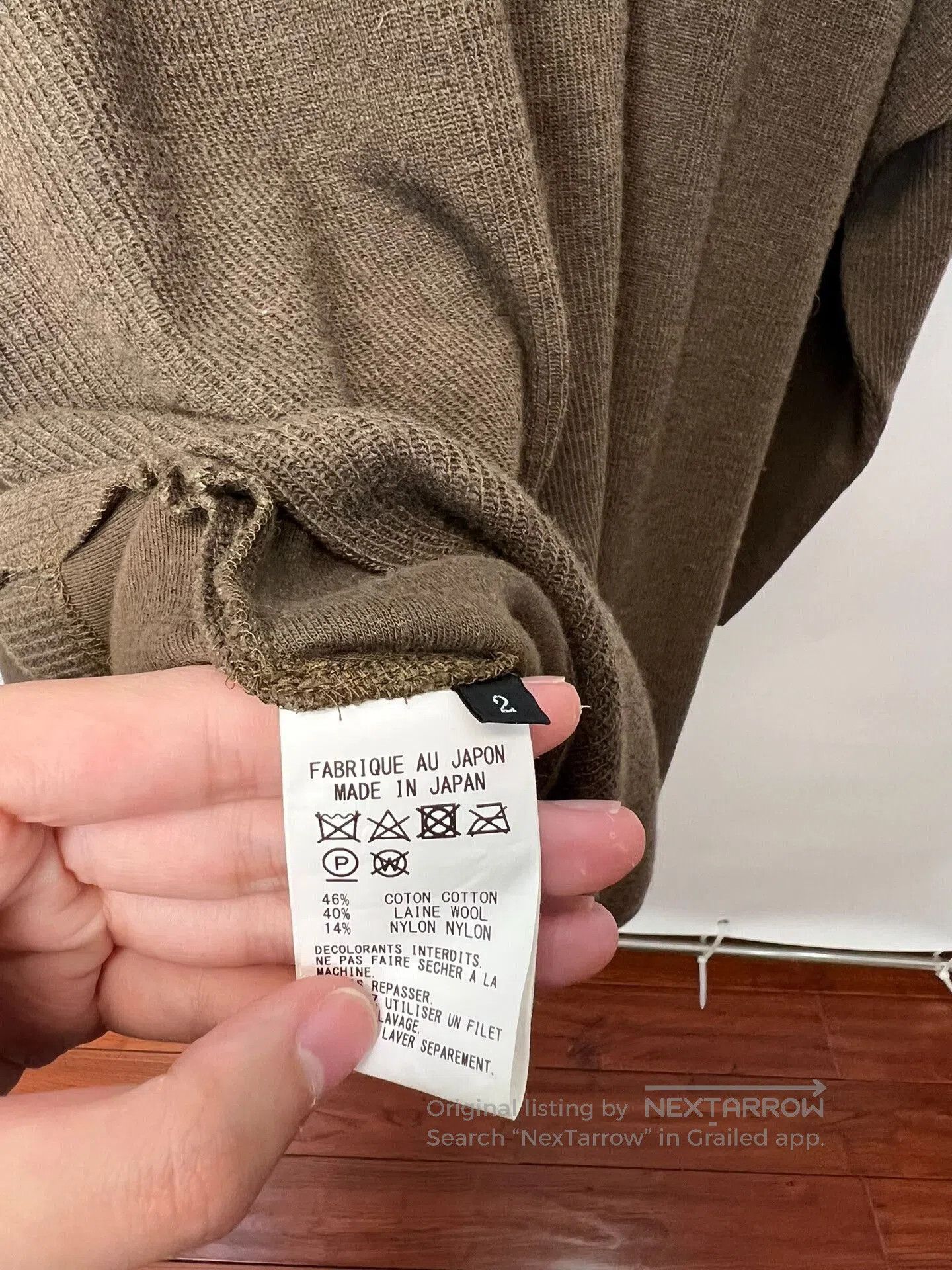 Yohji Yamamoto Yohji Yamamoto Wool Blend Knit Sweater. Size US M / EU 48-50 / 2 - 6 Thumbnail