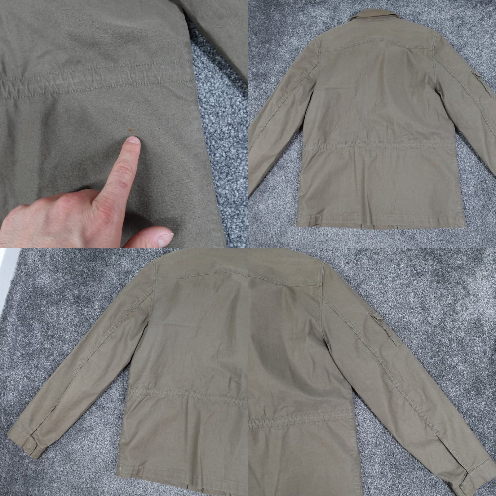Gap Gap Jacket Coat Green Medium Men's Canvas Pockets Military Size US M / EU 48-50 / 2 - 9 Thumbnail