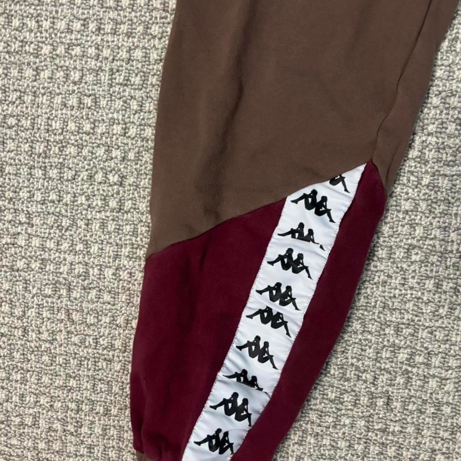 Kappa Rare vintage kappa brown sweatpants Size US 31 - 2 Thumbnail
