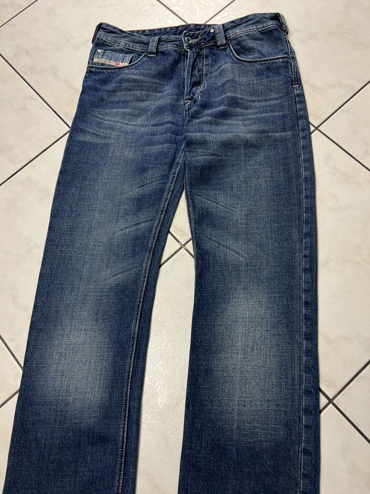 Diesel Vintage Diesel Fetzip y2k distressed denim zip jeans tribal Size US 30 / EU 46 - 4 Thumbnail