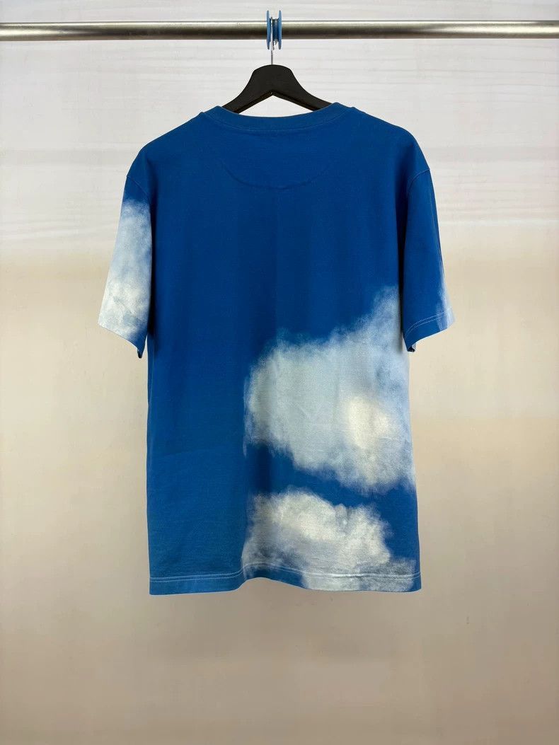 Louis Vuitton Louis Vuitton Blue Cloud Print Short Sleeve Tee-2506 Size US XXL / EU 58 / 5 - 2 Thumbnail