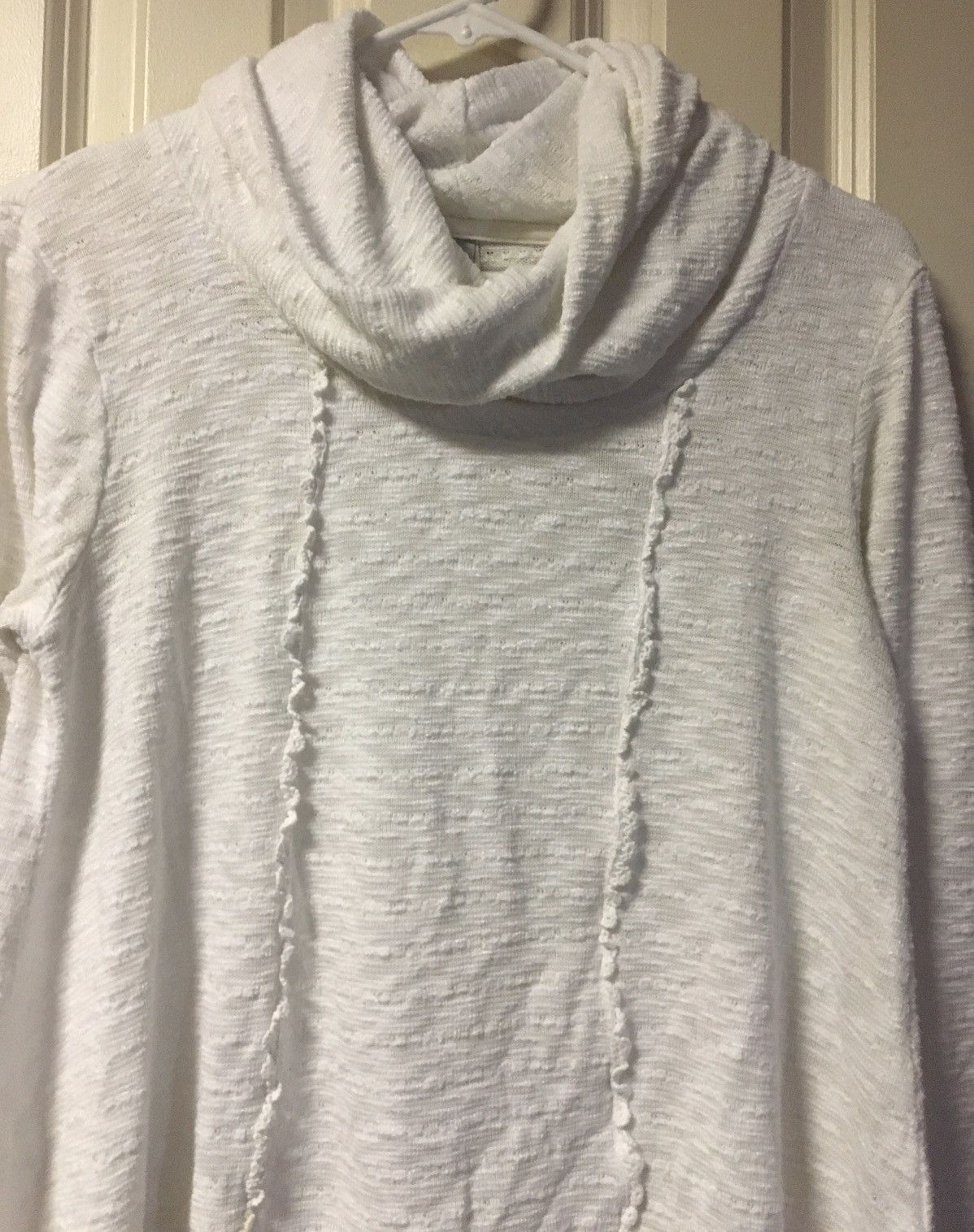 Other Vanity Women’s Top Medium White Blouse Excellent Condition Size M / US 6-8 / IT 42-44 - 5 Thumbnail