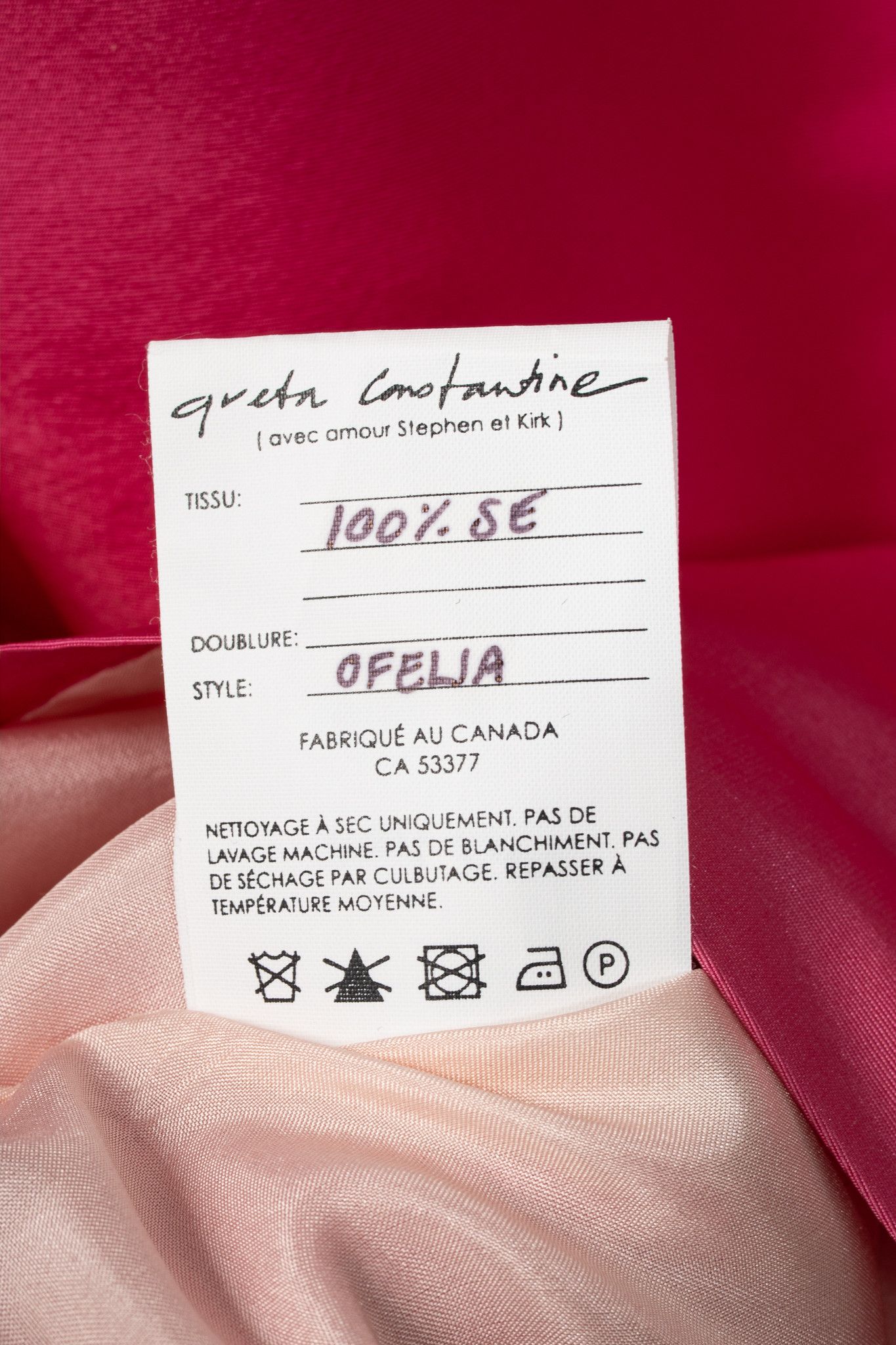 Other Greta Constantine Ofelia Pink Silk-Taffeta Ruffle Blouse Size S / US 4 / IT 40 - 10 Thumbnail