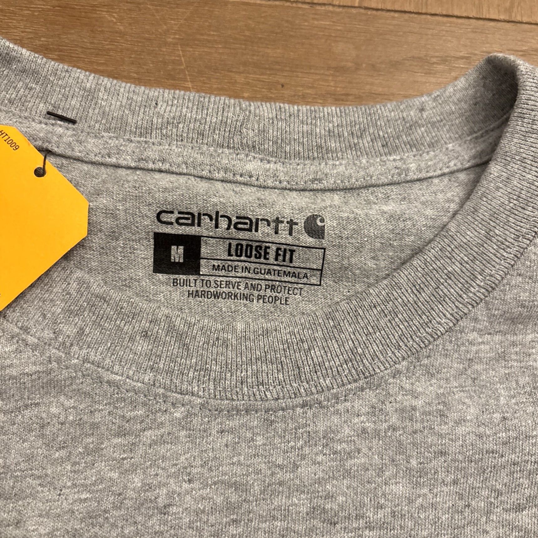 Carhartt NWT Carhartt Pocket T Shirt Salem New Hampshire Gray Loose Fit Size M Size US M / EU 48-50 / 2 - 4 Thumbnail