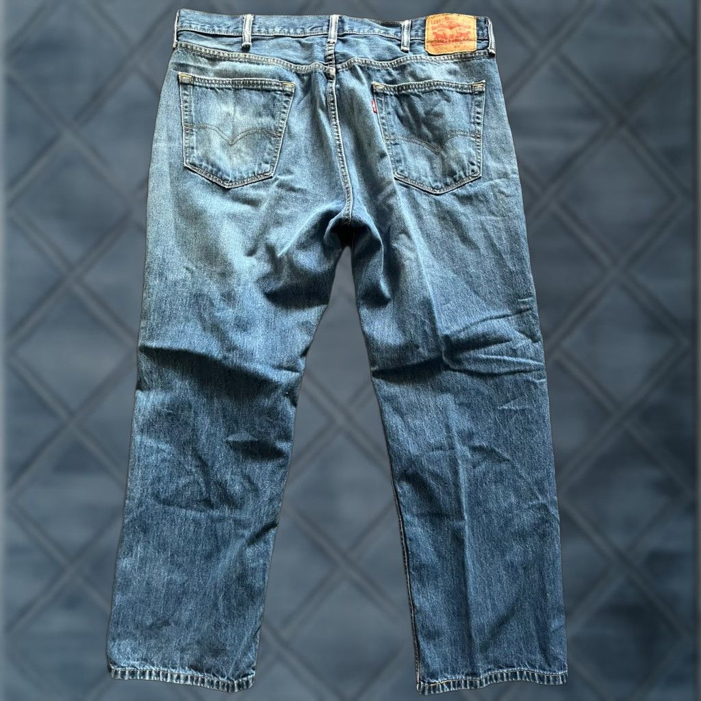Levi's Levi's 559 Relaxed Fit Jeans Straight Leg Medium Wash Denim Blue 40x30 Mens Regular Modern Vintage: No (Note: Vintage: No) Size US 40 / EU 56 - 1 Thumbnail