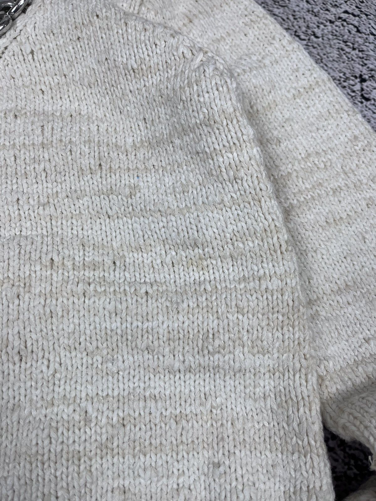Bottega Veneta Bottega Veneta Chain Textured Sweater size M Size M / US 6-8 / IT 42-44 - 6 Thumbnail