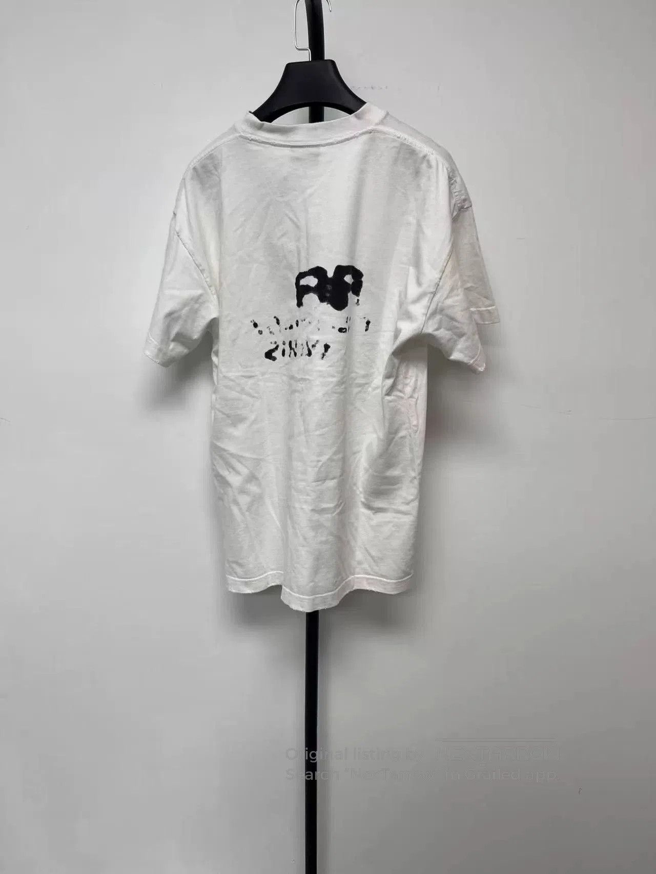 Balenciaga Balenciaga Logo Print Crewneck Short Sleeve T-Shirt. Size US S / EU 44-46 / 1 - 2 Thumbnail