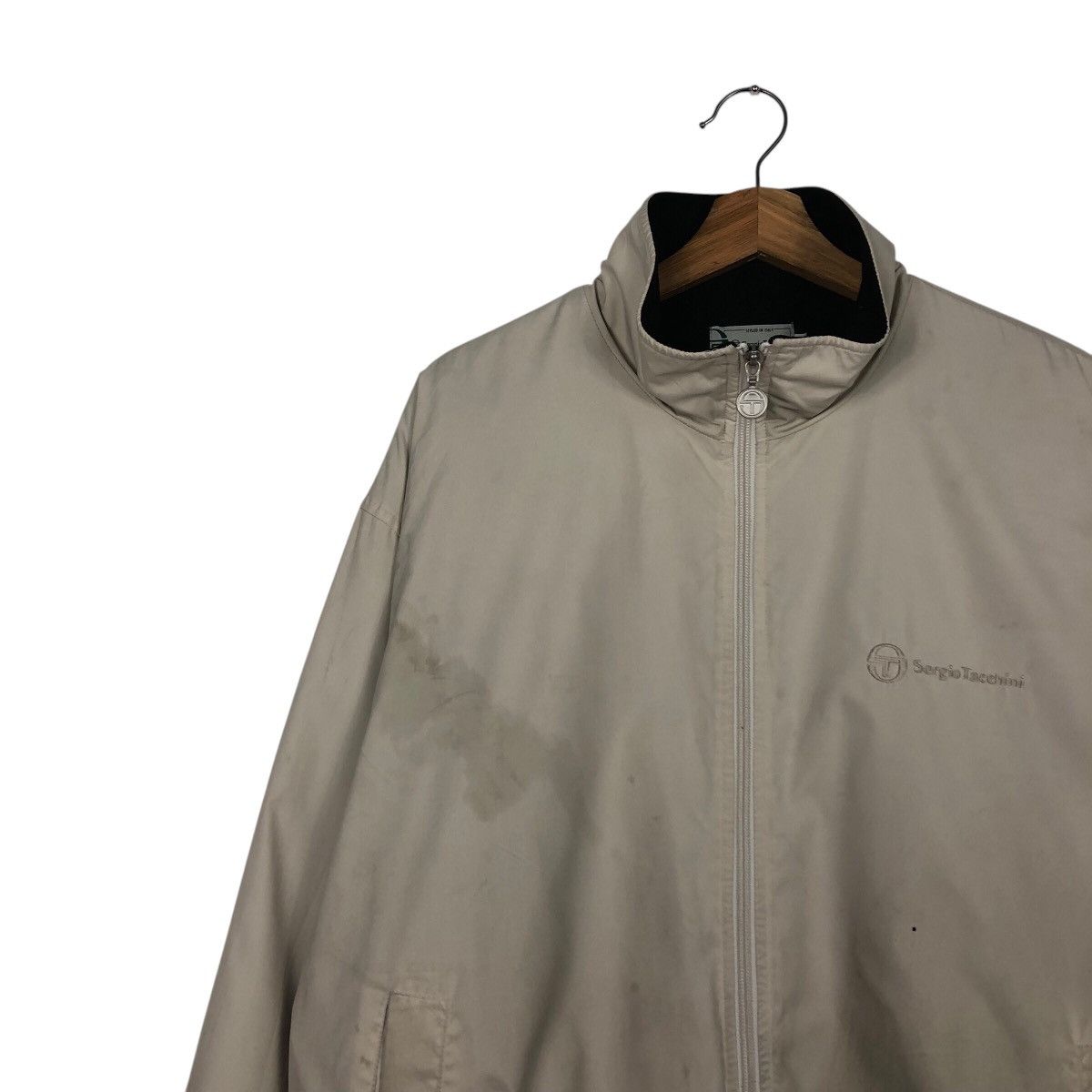 Designer × Japanese Brand × Vintage 📌Vintage Bomber Jacket Sergio Tacchini Blanket Size US L / EU 52-54 / 3 - 8 Thumbnail