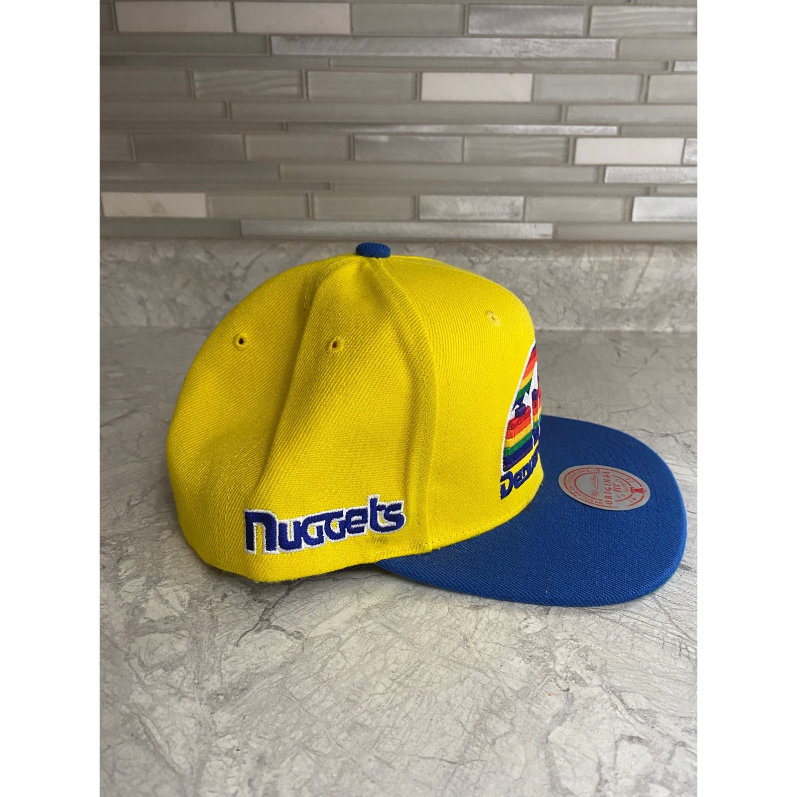 Mitchell & Ness NWOT Denver Nuggets Retro Logo Mitchell & Ness Snapback Hat Size ONE SIZE - 6 Thumbnail