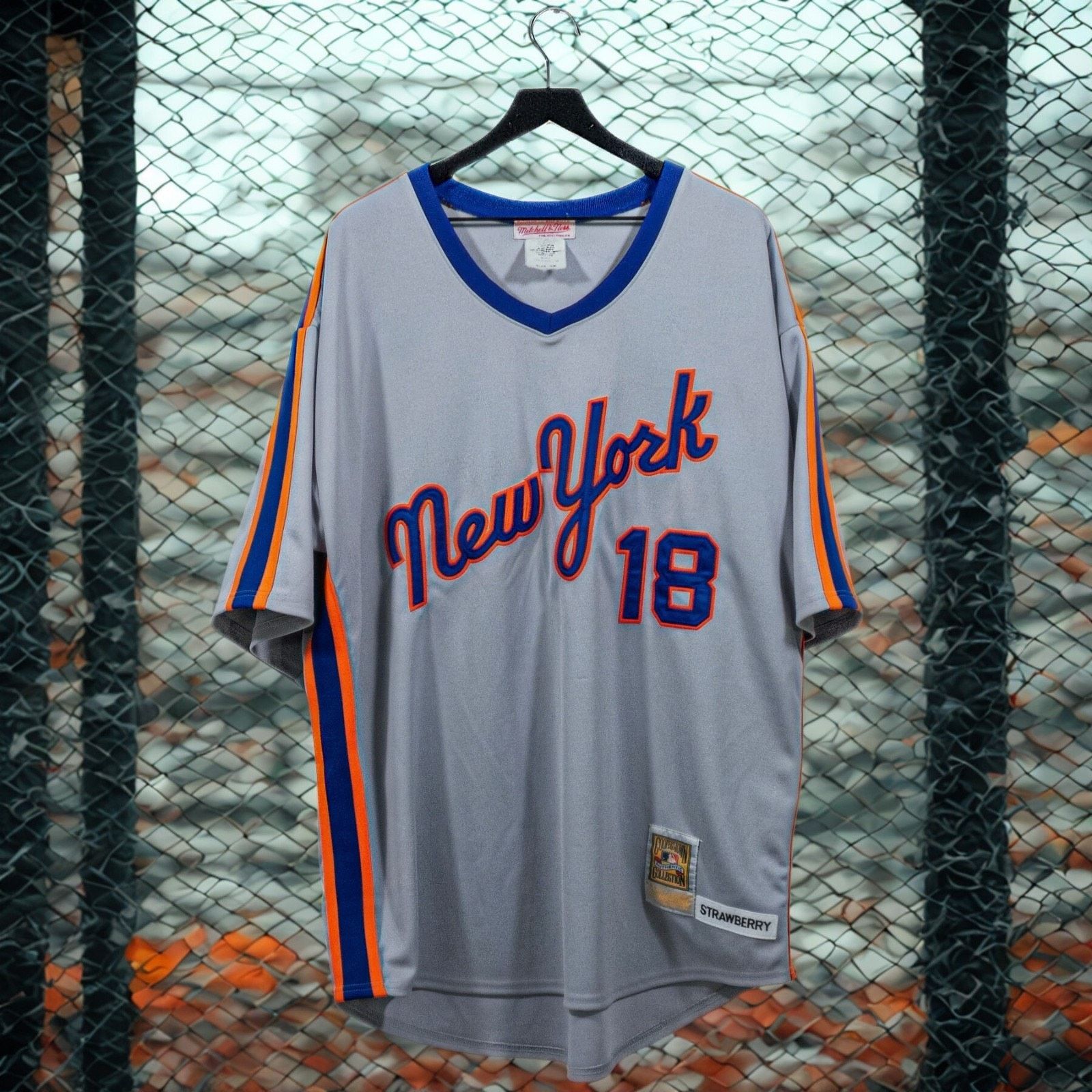 Mitchell & Ness Darryl Strawberry New York Mets Mitchell & Ness Jersey 56 2X Size US XXL / EU 58 / 5 - 2 Thumbnail