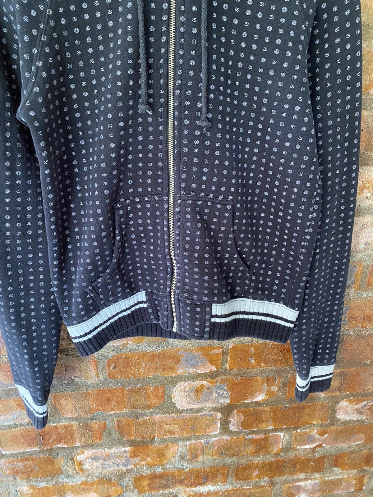 Stussy 2000s Stussy Japan full print hoodie Size S / US 4 / IT 40 - 6 Thumbnail
