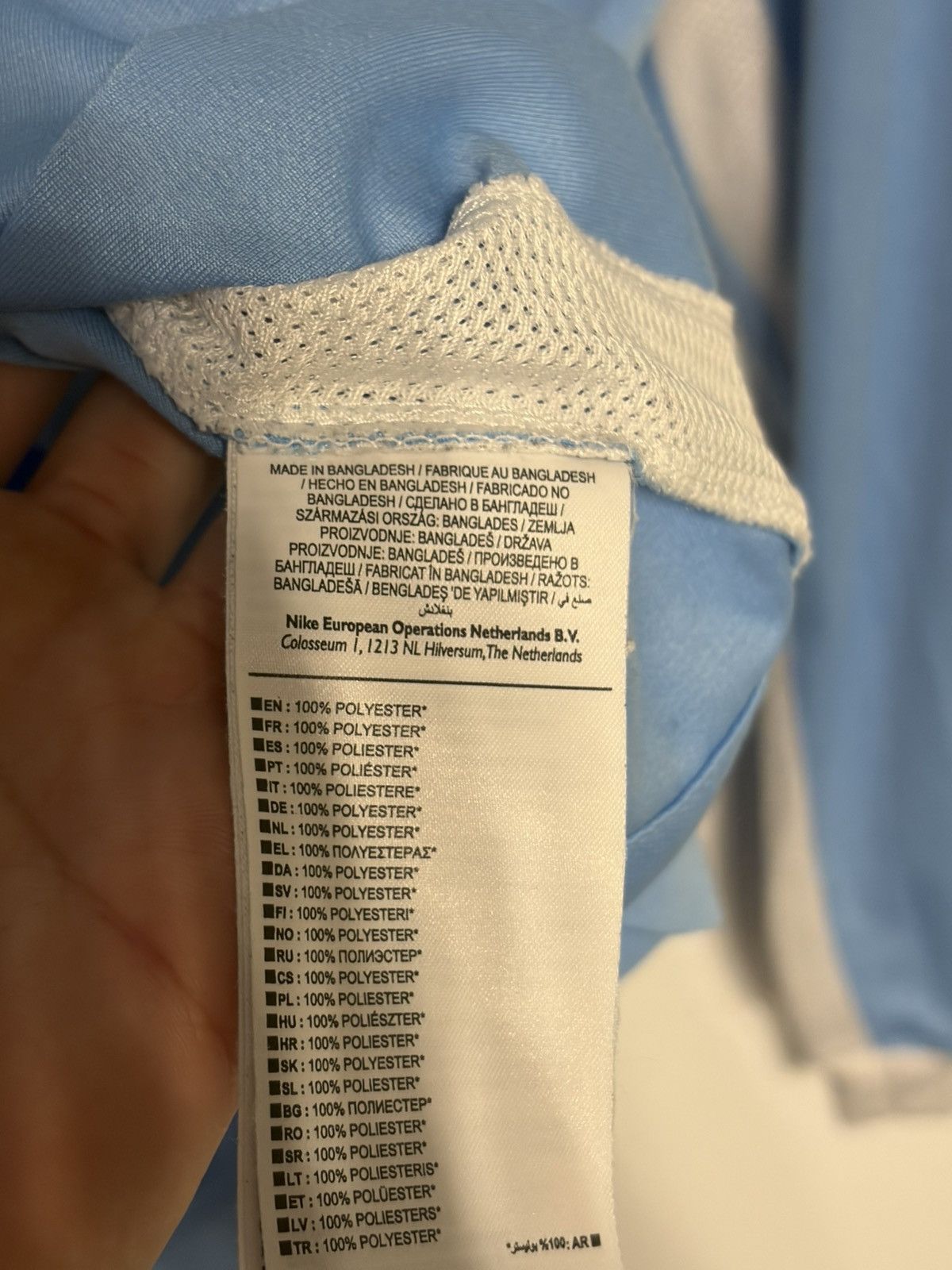 Nike Nike Etihad Manchester City 2015-2016 long-sleeve jersey Size US S / EU 44-46 / 1 - 6 Thumbnail