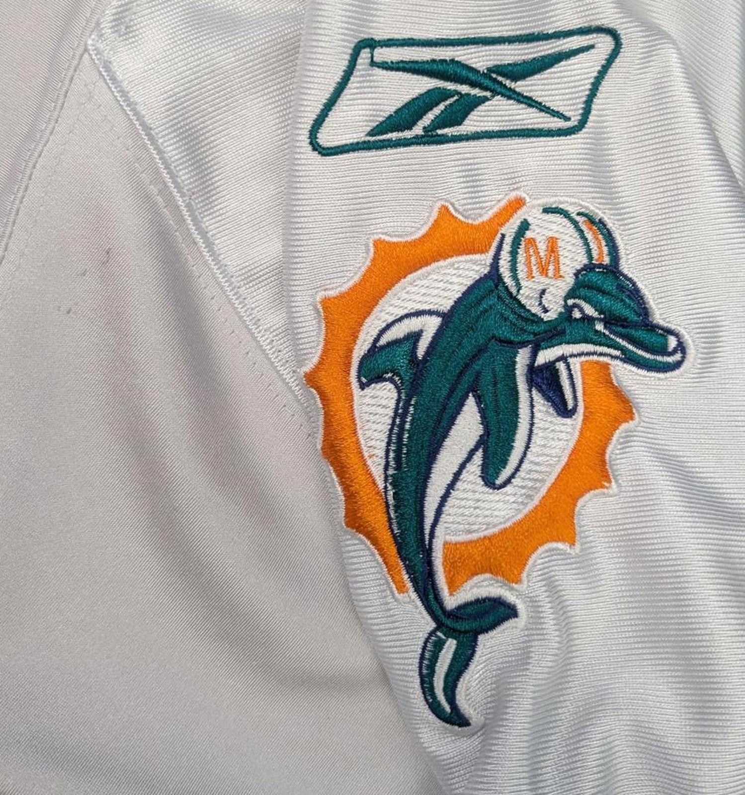 Reebok Miami Dolphins Jake Long 77 NFL Reebok On Field Jersey Size US XL / EU 56 / 4 - 7 Thumbnail