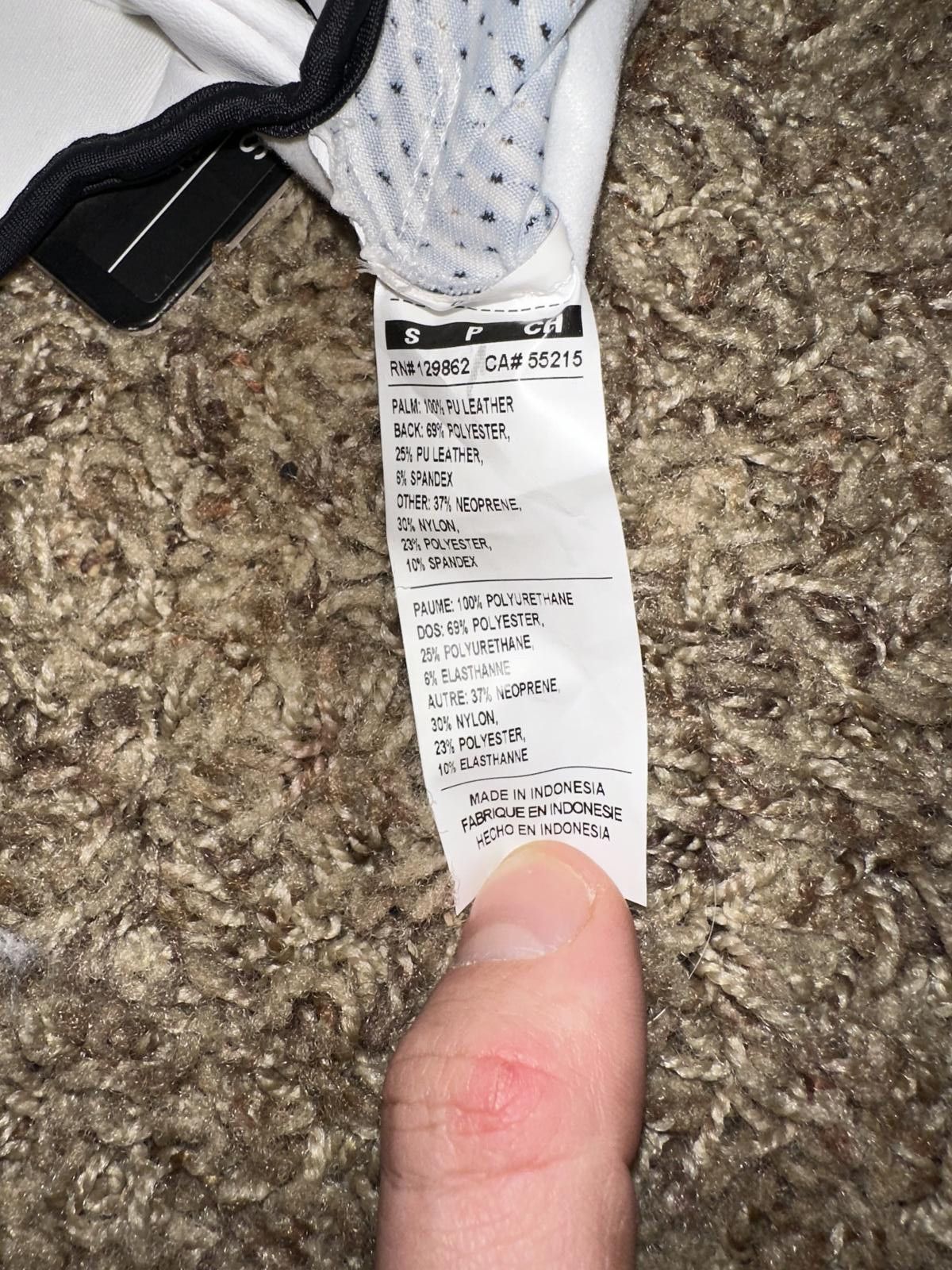 Nike Nike YouthAlpha Huarache Edge Batting Gloves Size ONE SIZE - 10 Thumbnail
