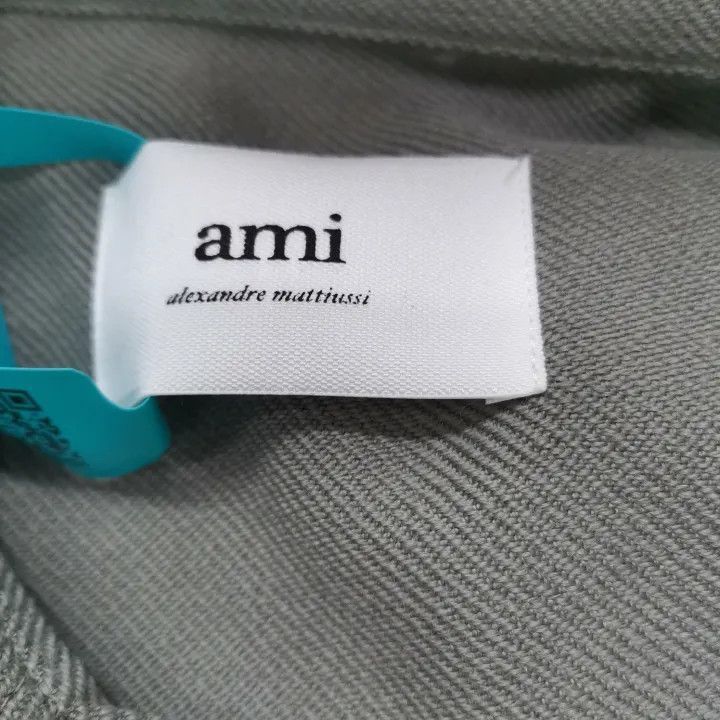 AMI AMI Paris Gray Long Sleeve Jacket Shirt -2507 Size US L / EU 52-54 / 3 - 5 Thumbnail