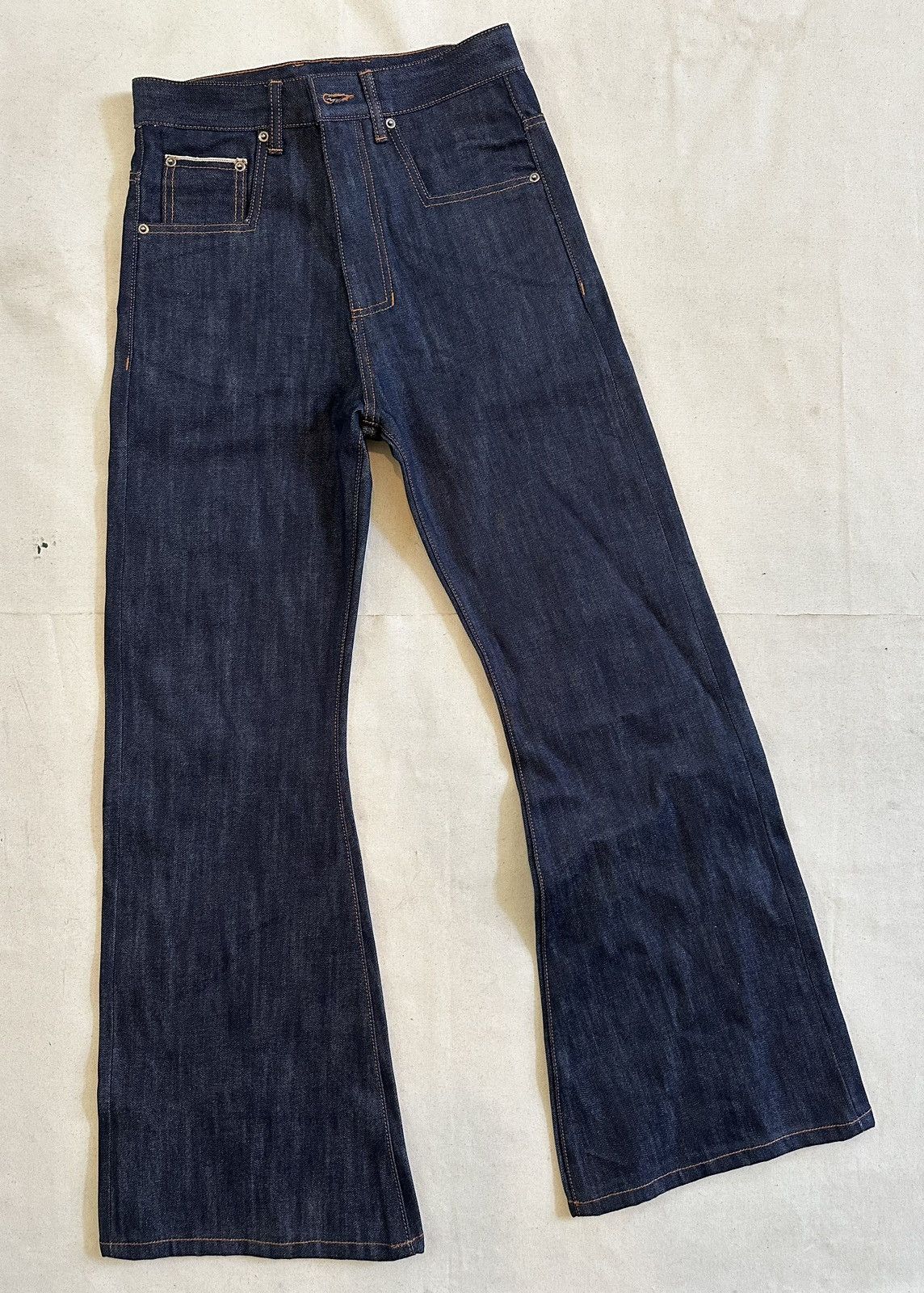Vintage Baggy Japanese Selvedge Denim Size US 28 / EU 44 - 1 Thumbnail