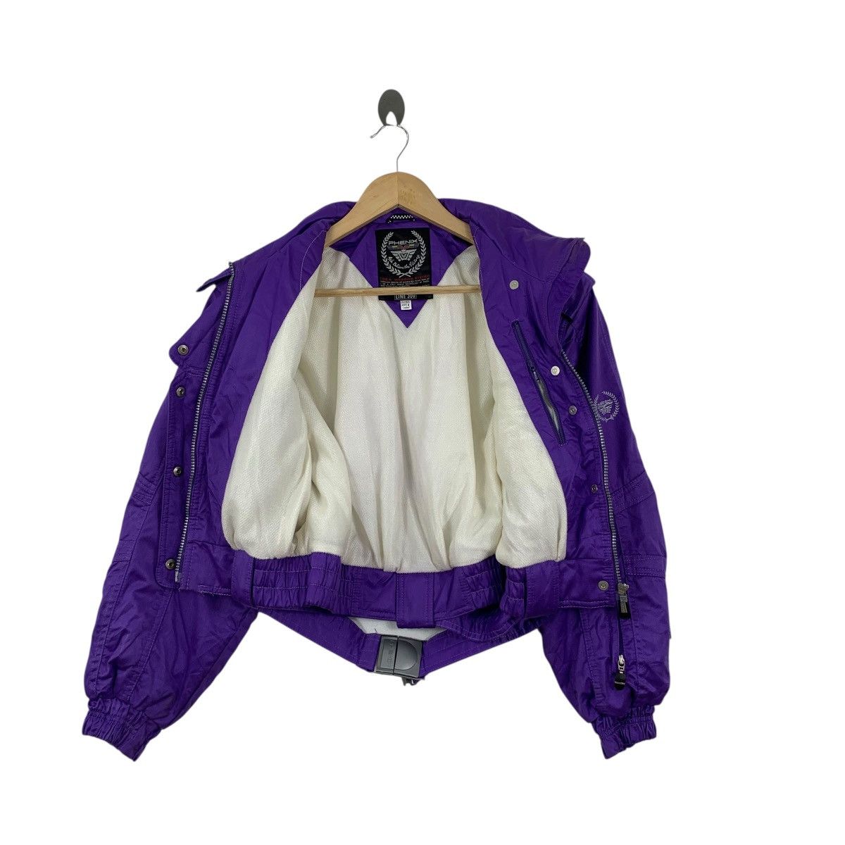 Phenix Vintage PHENIX JAPAN SKI Winter Hiking Outdoor Purple Jacket Size M / US 6-8 / IT 42-44 - 6 Thumbnail