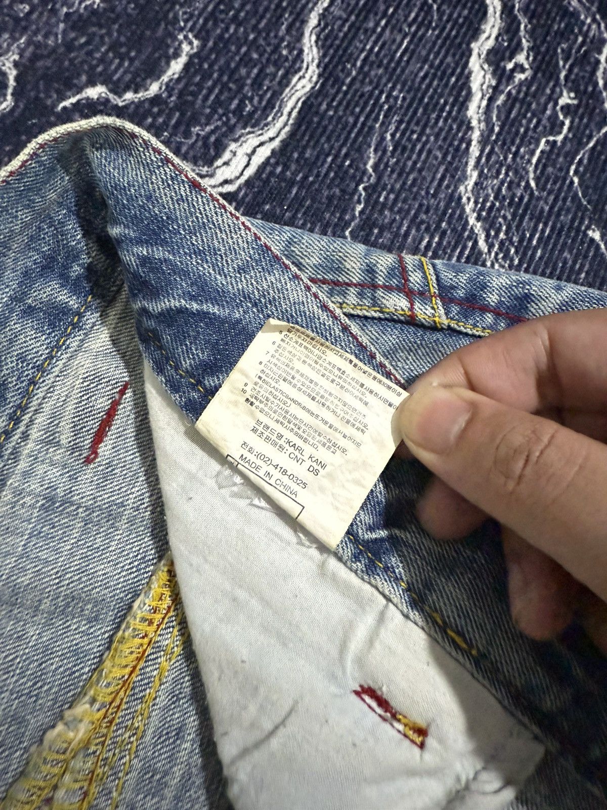 Karl Kani Vintage karl kani extreme carpenter jeans Size US 38 / EU 54 - 17 Thumbnail