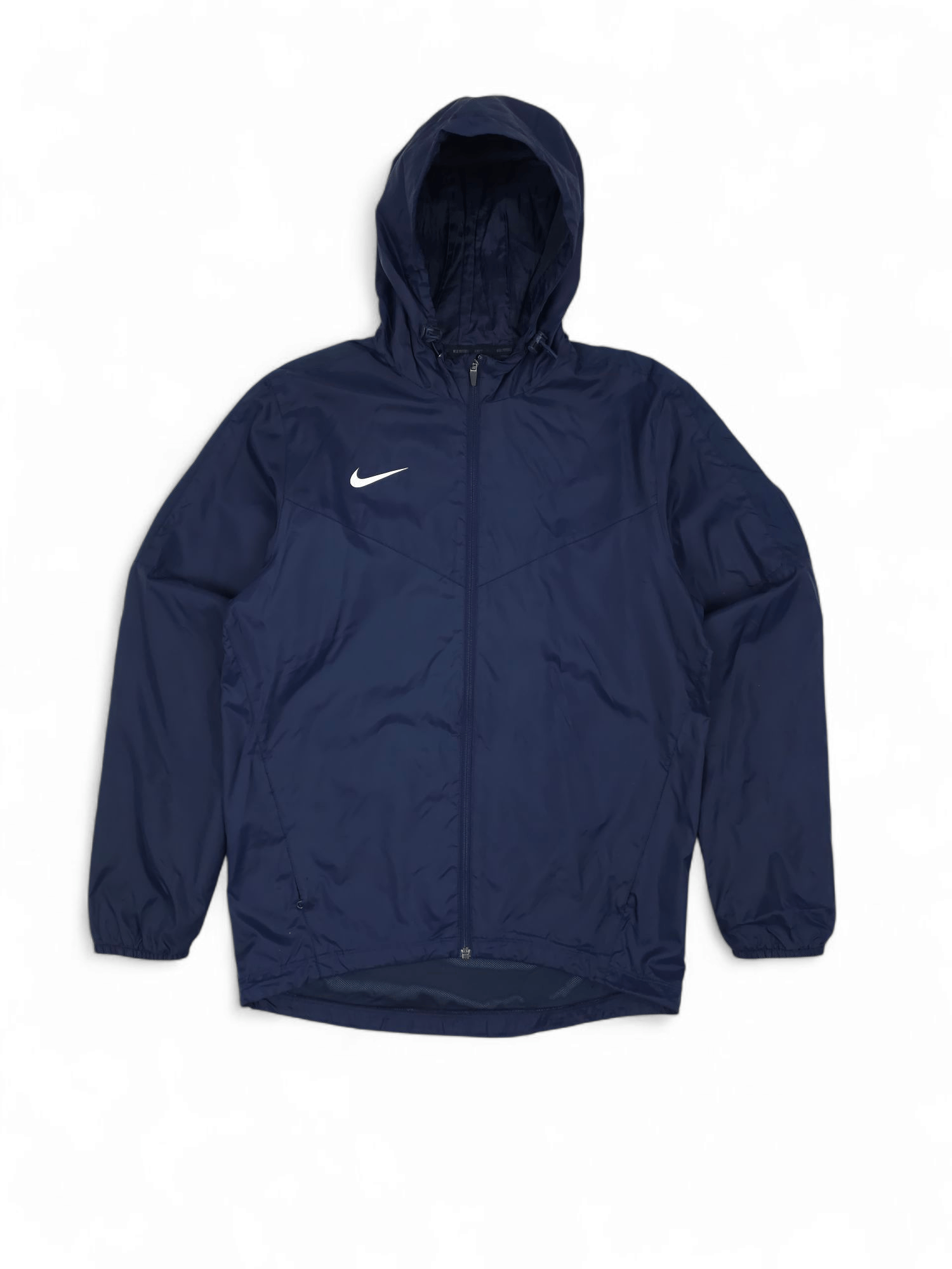 Nike 💎 Nike Vintage Navy Light Windbreaker Jacket Swoosh Logo Size US S / EU 44-46 / 1 - 1 Thumbnail