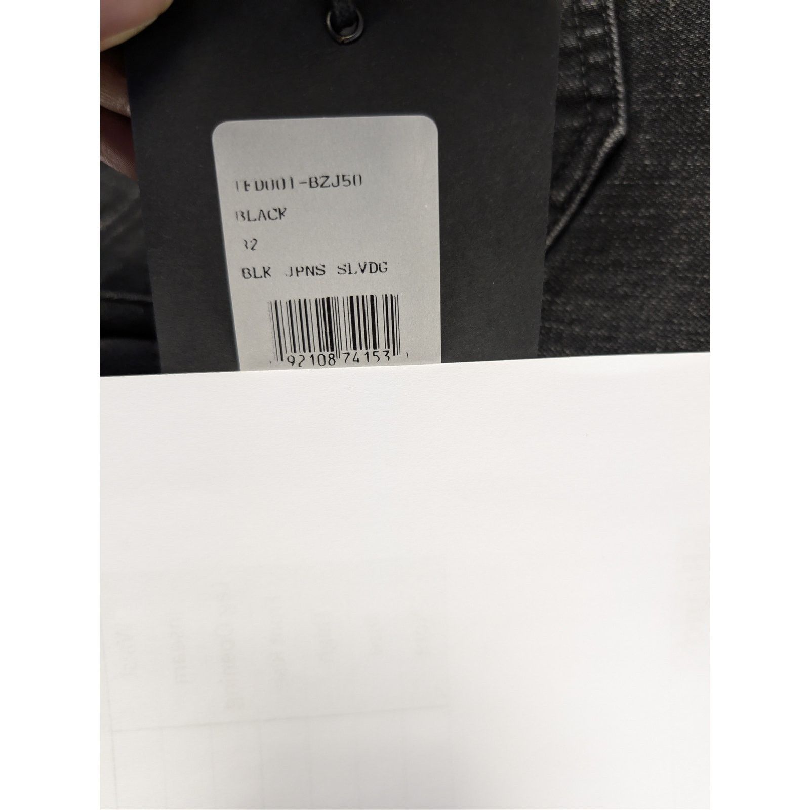 Tom Ford o1rshd1 Slim-Fit Denim Jeans in Black Size US 32 / EU 48 - 23 Thumbnail