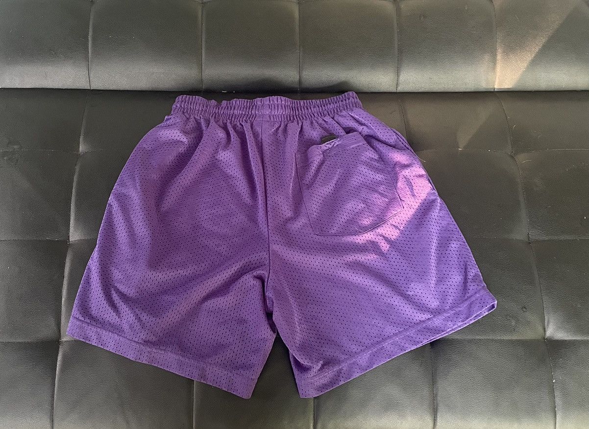 Vintage Vintage A4 Purple Mesh Shorts Size US 32 / EU 48 - 2 Thumbnail