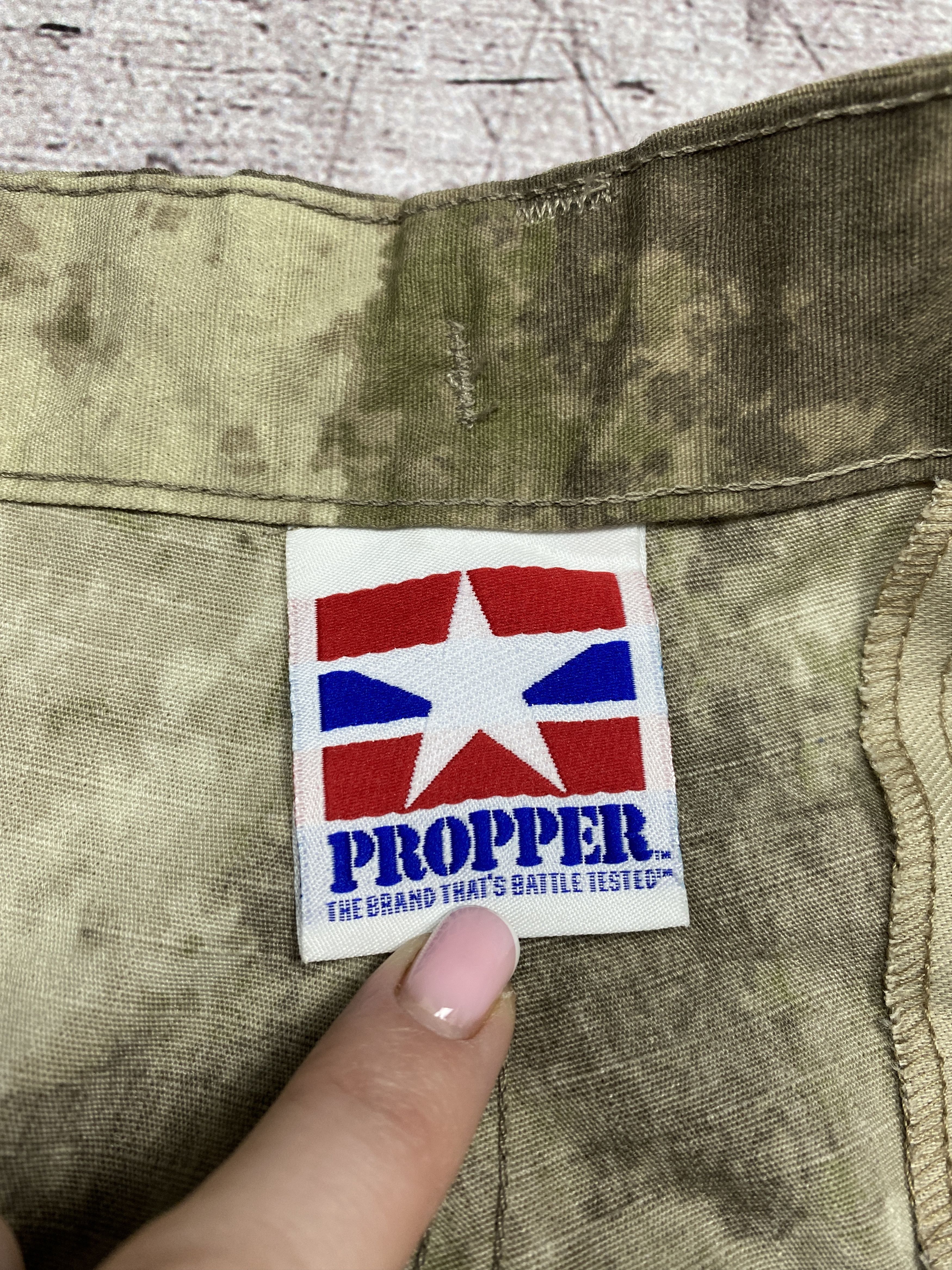 20471120 × Propper Propper Vintage Military Camo Cargo Pants Y2K Baggy Size US 32 / EU 48 - 3 Thumbnail