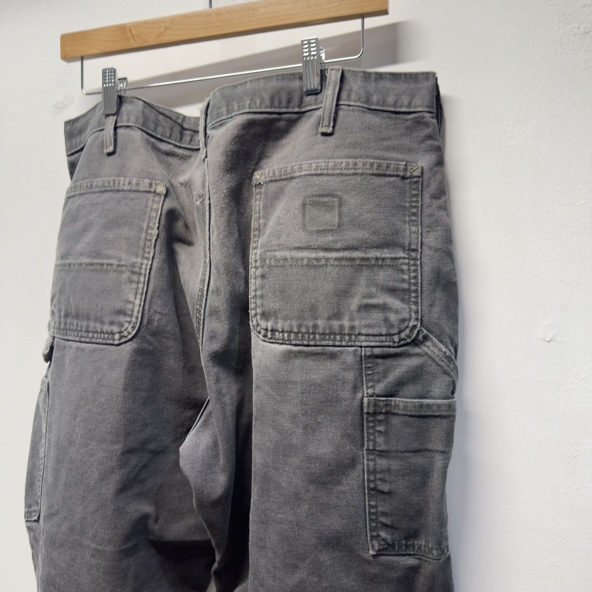 Carhartt Carhartt Thrashed Faded Distressed Pants ERD Grunge Chrome Size US 38 / EU 54 - 6 Thumbnail