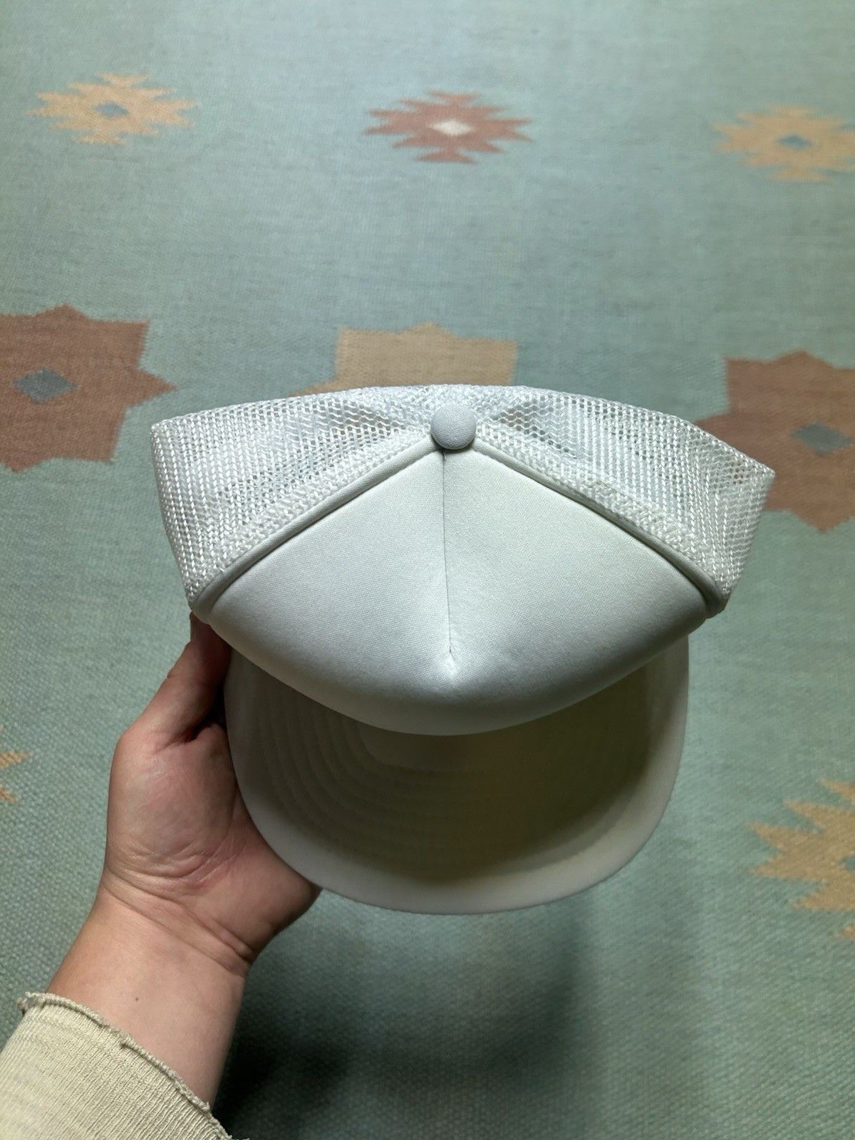 Vintage Vintage trucker hat advanced environmental snapback white Size ONE SIZE - 3 Thumbnail