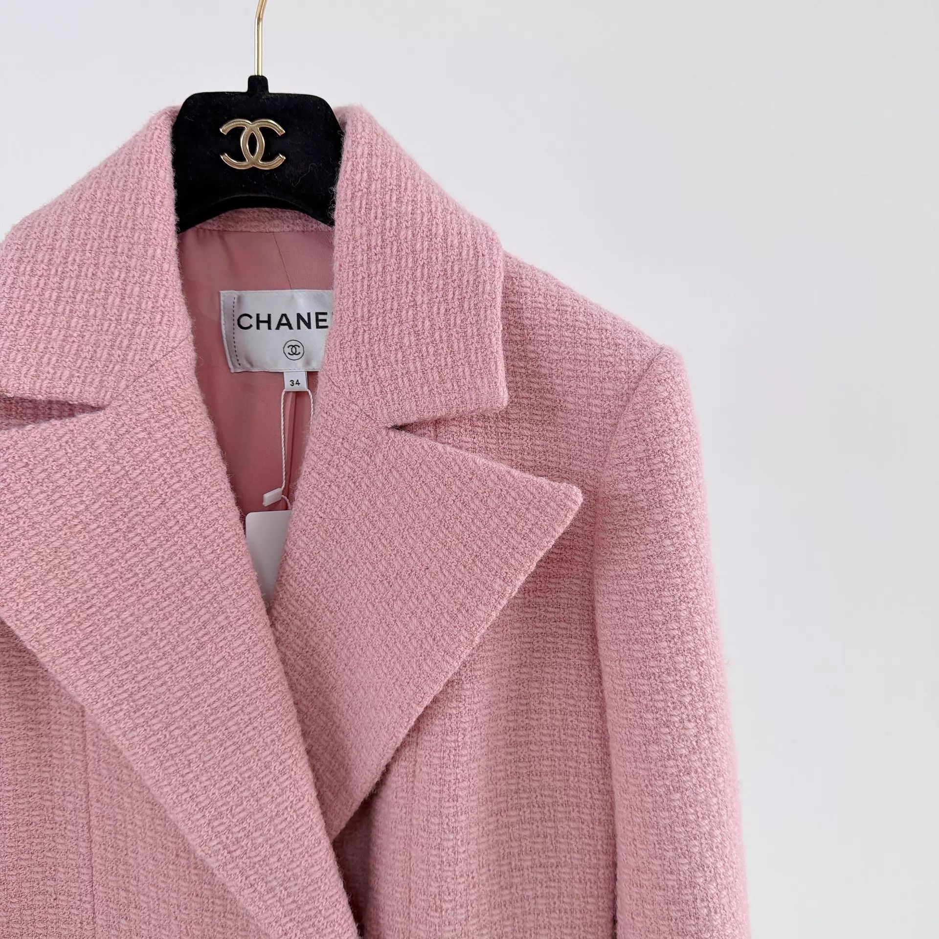 Chanel Chanel Misty Pink Tweed Jacket Women's 34 Size XS / US 0-2 / IT 36-38 - 5 Thumbnail