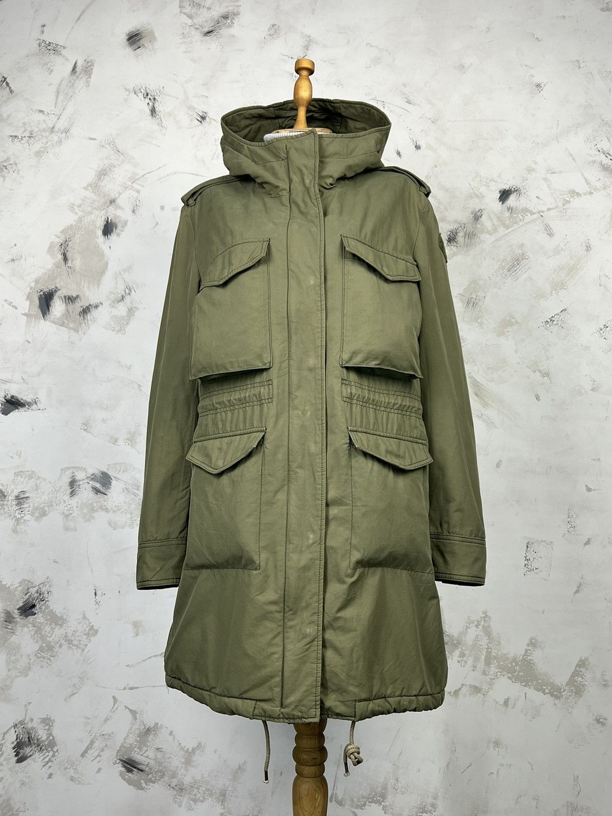 Diesel Vintage Diesel Hooded Parka Jacket Size M - L Size L / US 10 / IT 46 - 3 Thumbnail