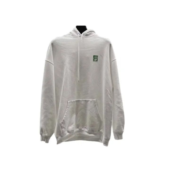 Balenciaga Balenciaga Minimalist Print Hoodie for Casual Wear Size US S / EU 44-46 / 1 - 1 Thumbnail