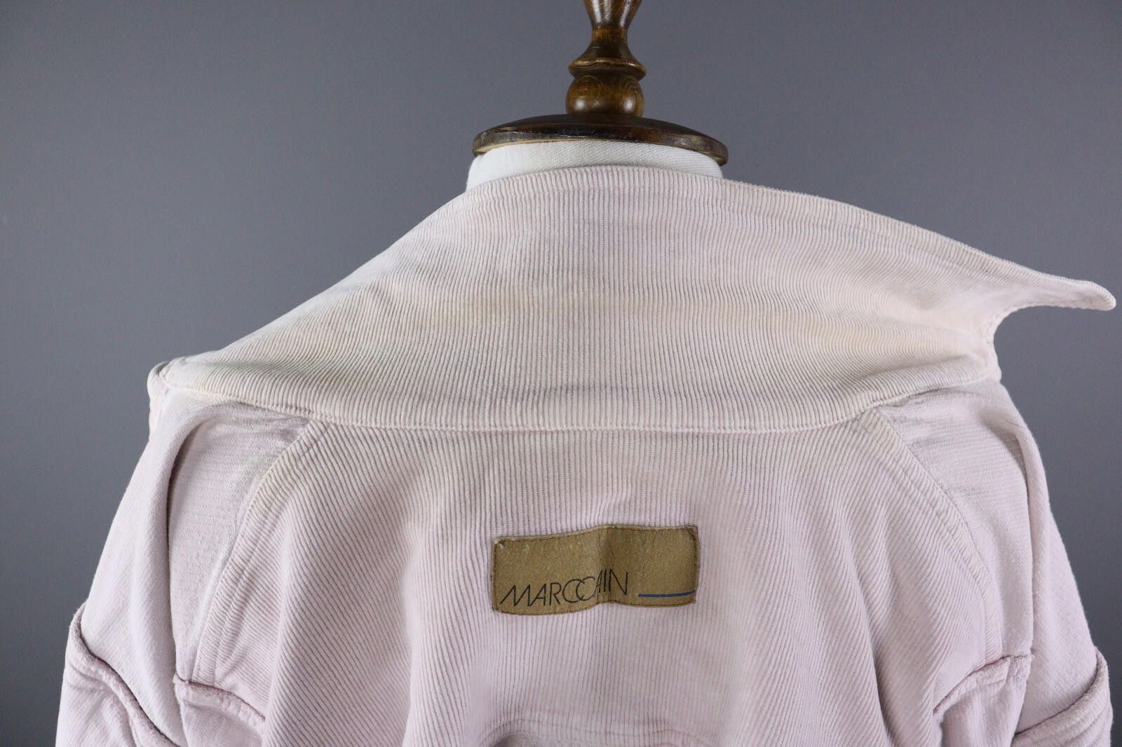 Designer Marc Cain Pink Corduroy Blazer Overshirt Jacket Size 5 Size M / US 6-8 / IT 42-44 - 9 Thumbnail
