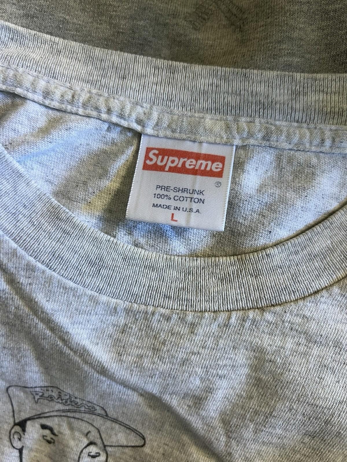 Supreme Pre-Owned 2003 SS03 Supreme NWA Tee Grey T-shirt Sz L Large Size US L / EU 52-54 / 3 - 6 Thumbnail