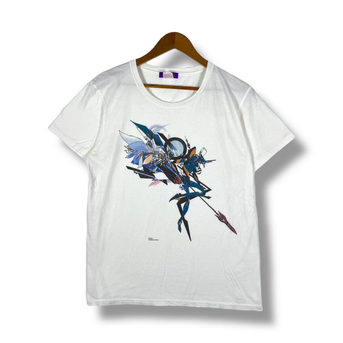 Anime × Japanese Brand Kakikawa Kenta NEW EVANGELION Illustration Art Radio Eva Size US L / EU 52-54 / 3 - 1 Thumbnail