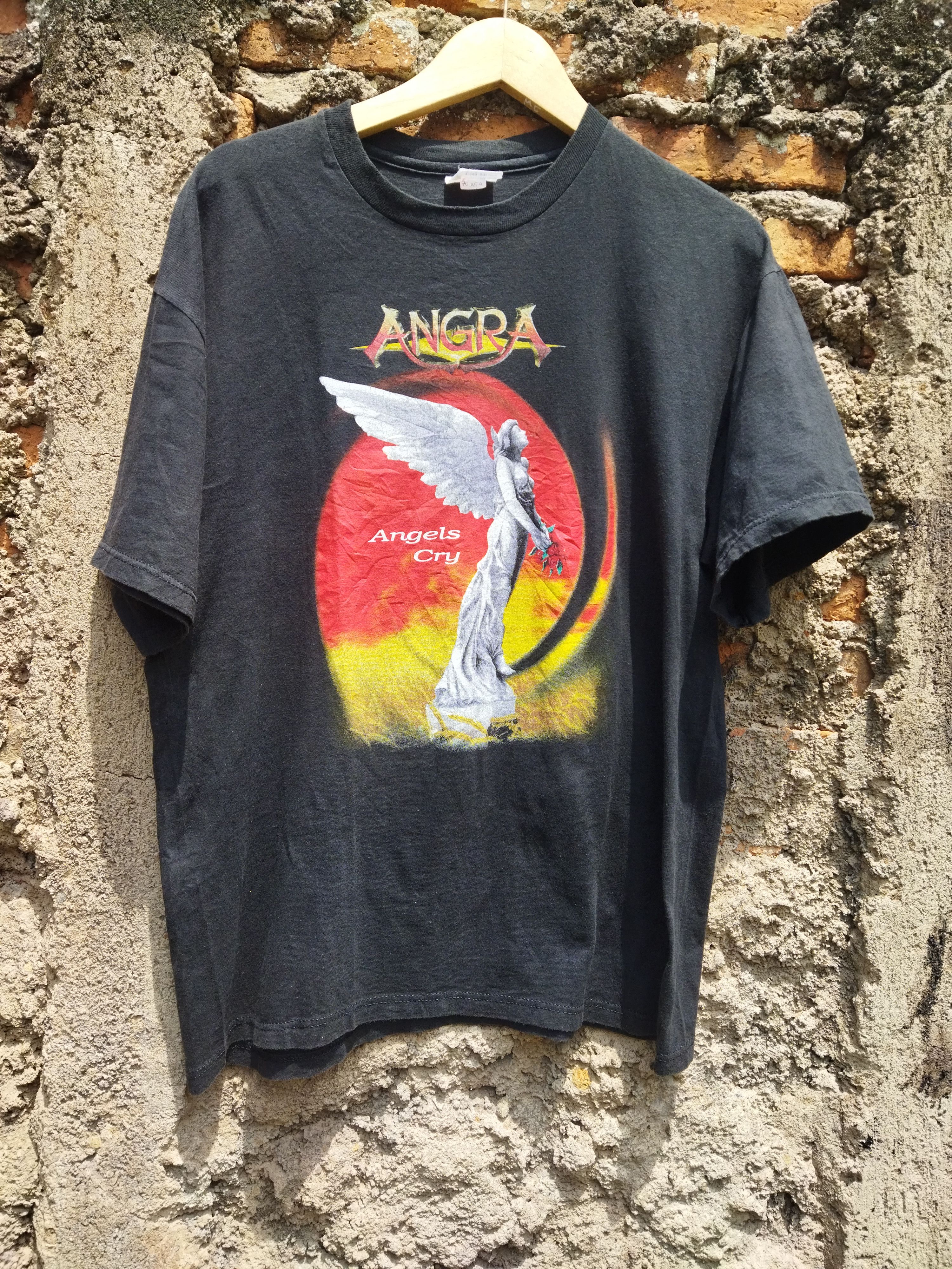 Band Tees Vintage ANGRA angels cry Size US L / EU 52-54 / 3 - 1 Thumbnail