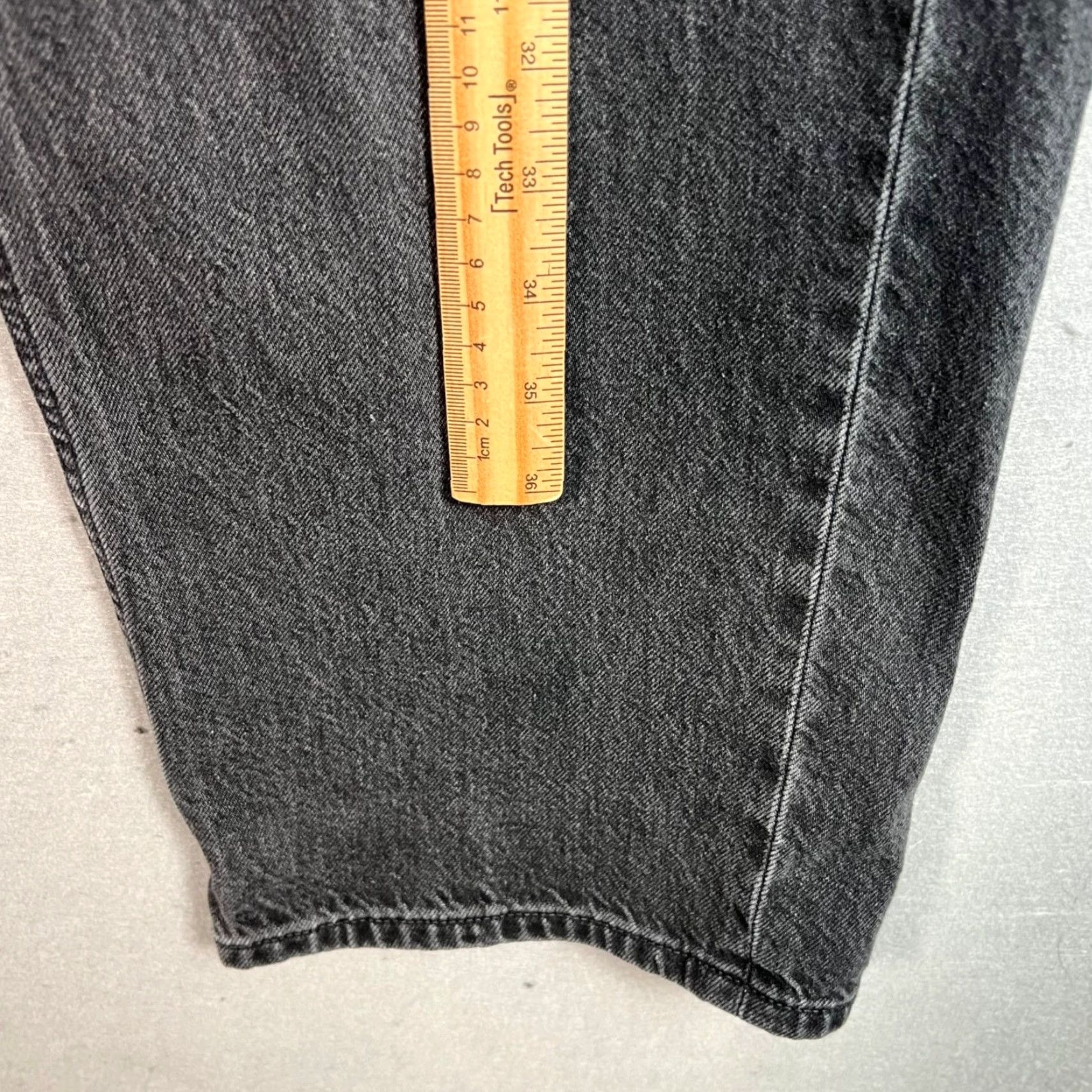 Uniqlo VINTAGE Uniqlo Jeans Adult 32 Gray Denim 100% Cotton Straight Leg 5-Pocket Mens Size US 32 / EU 48 - 6 Thumbnail