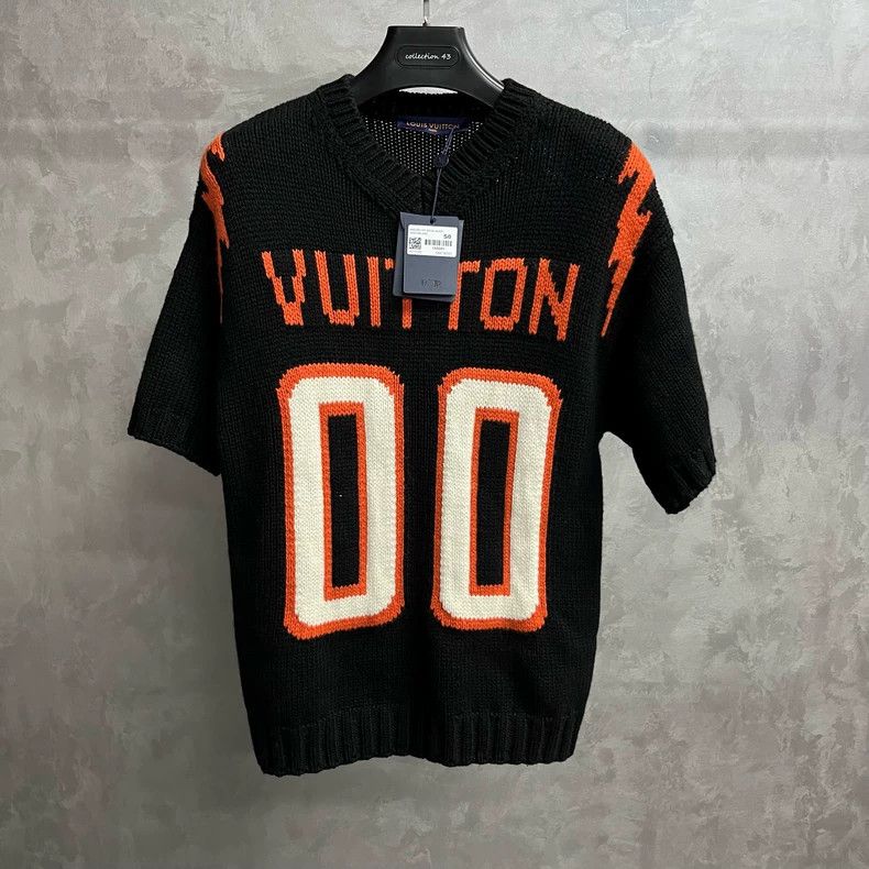 Louis Vuitton Louis Vuitton Black Logo monogrammed intarsia rugby short Size US S / EU 44-46 / 1 - 1 Thumbnail