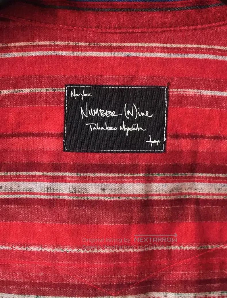 Number (N)ine Number Nine Ortega Long Sleeve Shirt. Size US M / EU 48-50 / 2 - 5 Thumbnail