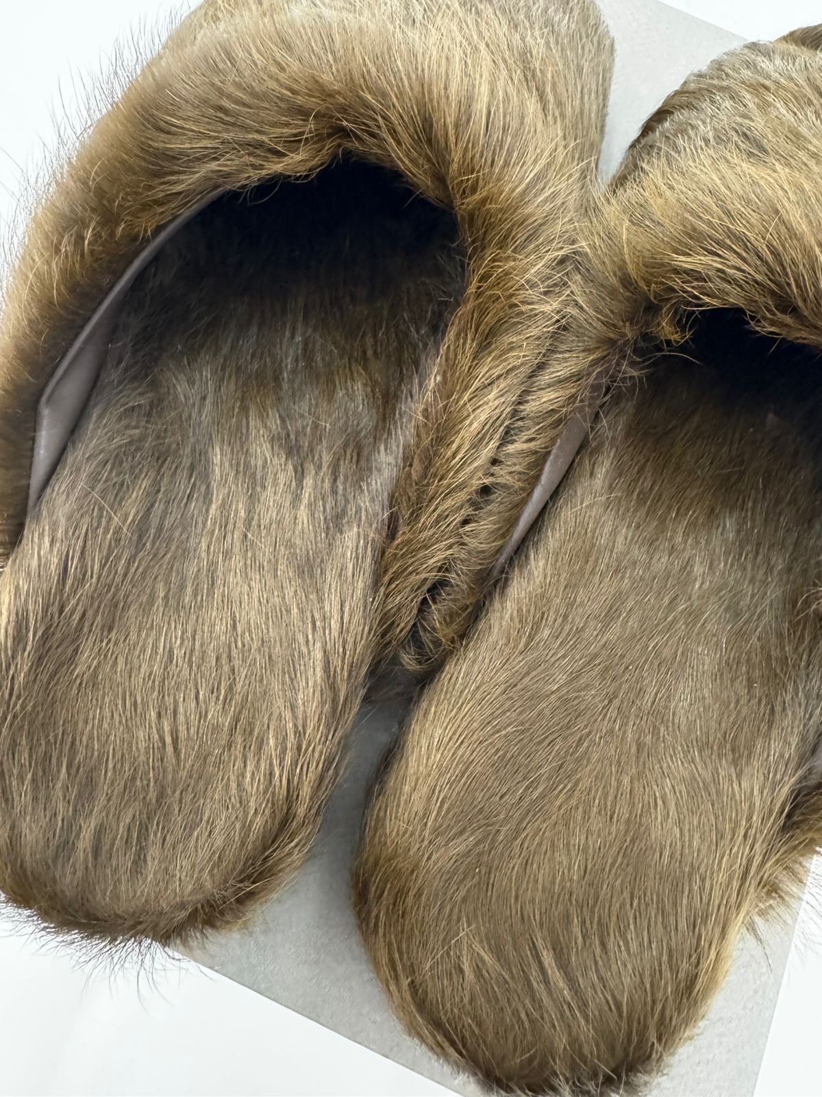 Rick Owens SLIDE GRANOLAS - BROWN Size US 12 / EU 45 - 5 Thumbnail
