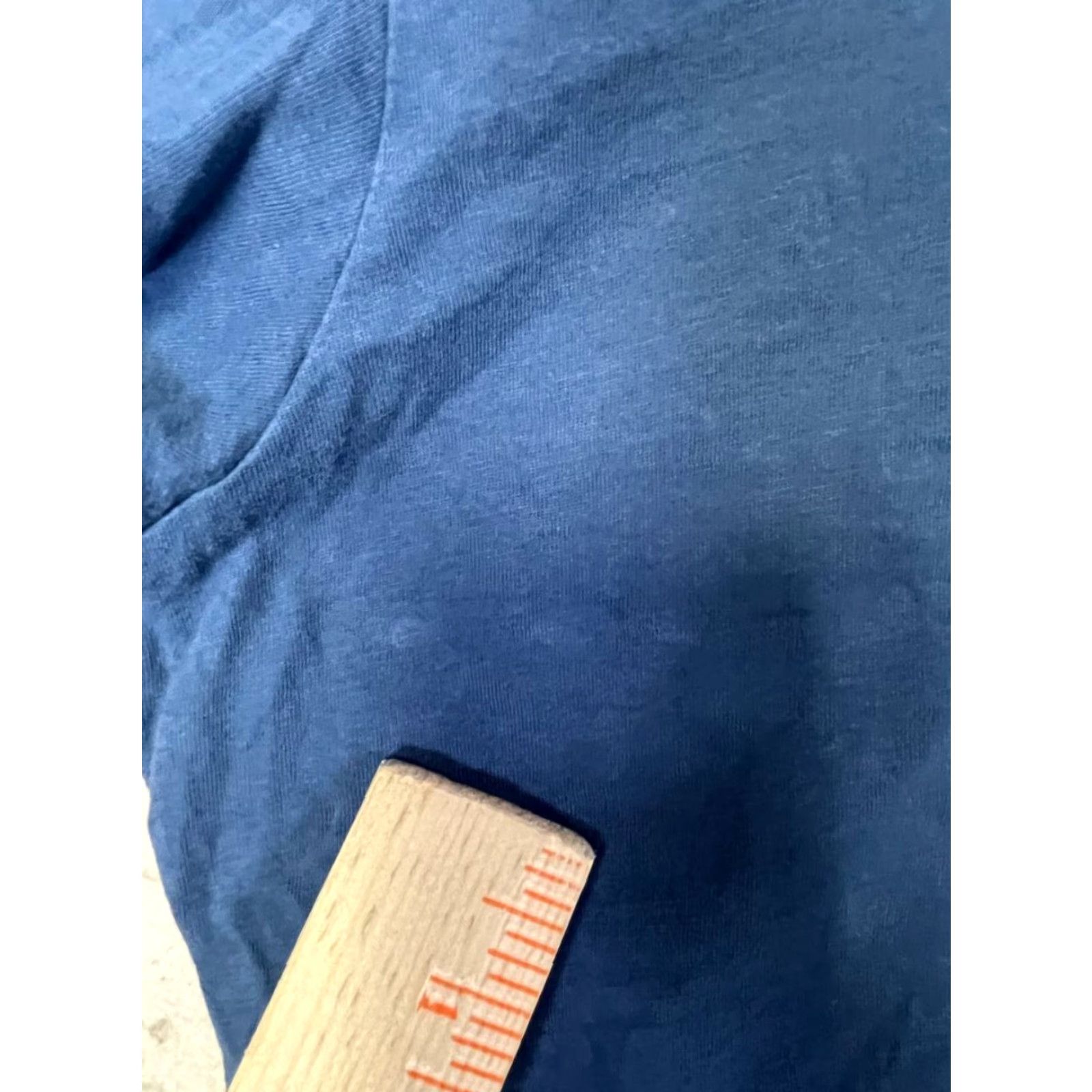 Vintage Pact Shirt Womens S Blue V Neck Short Sleeve Organic Cotton Stretch T-Shirt Casual Womens Size S / US 4 / IT 40 - 6 Thumbnail