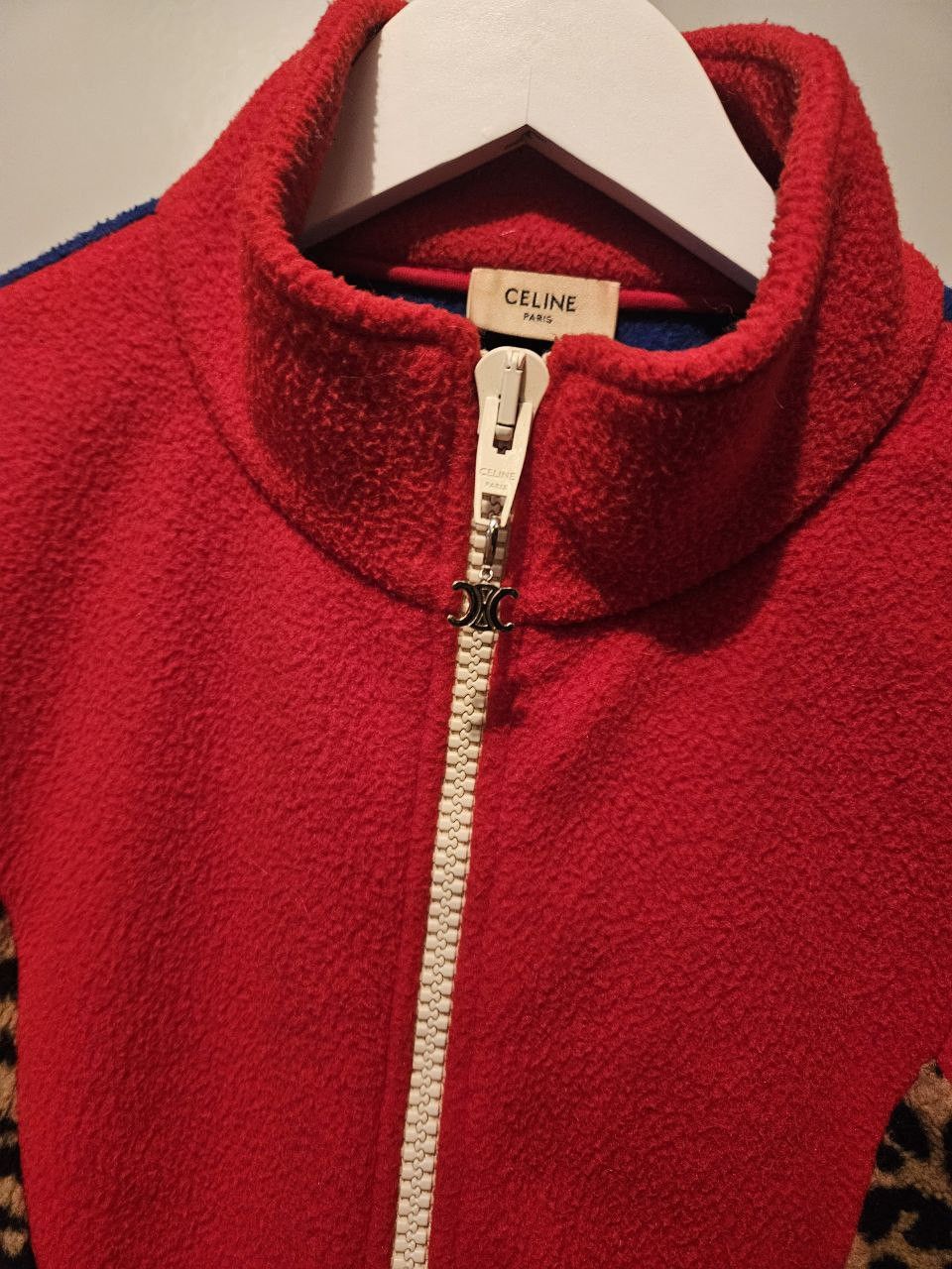 Celine Colour-Block Fleece Track Jacket Size US S / EU 44-46 / 1 - 5 Thumbnail